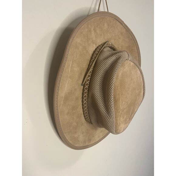 NWOT Head 'N Home American Outback-style Breeze Sun Hat Waterproofed Leather XL - Picture 5 of 12